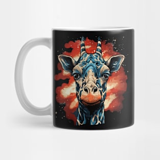 Patriotic Giraffe Mug